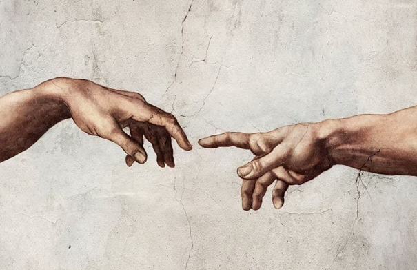 Human profile illustration